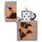 Zippo Zippo Woodchuck, Usa Explore, Street Chrome, Mahogany Emblem Attached ZIP-49171 - alternate 4